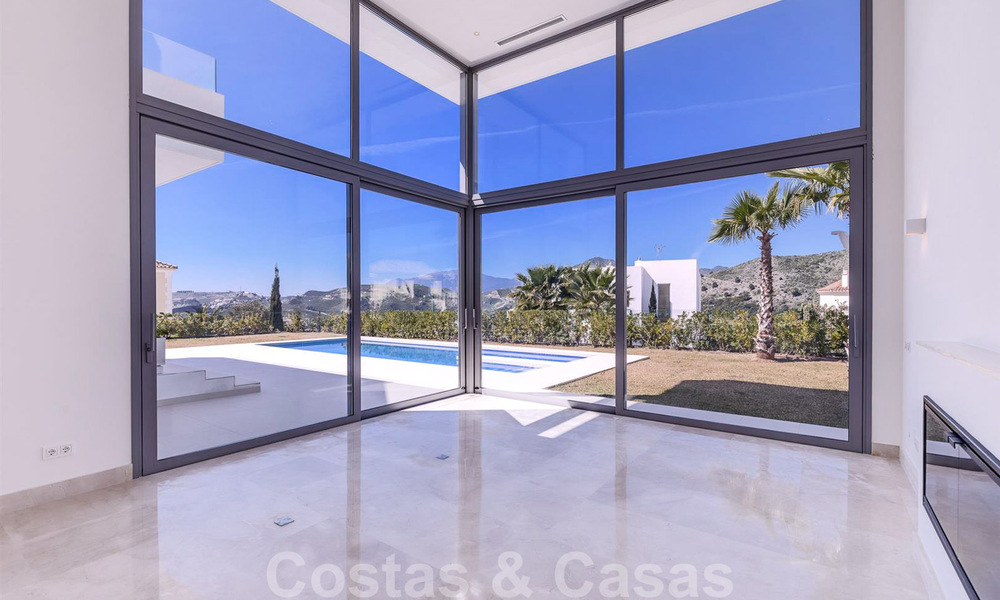 Ready to move in, new modern luxury villa for sale in Marbella - Benahavis in a gated and secure residential area 35654