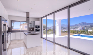 Ready to move in, new modern luxury villa for sale in Marbella - Benahavis in a gated and secure residential area 35657 