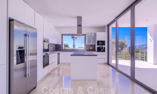 Ready to move in, new modern luxury villa for sale in Marbella - Benahavis in a gated and secure residential area 35658 