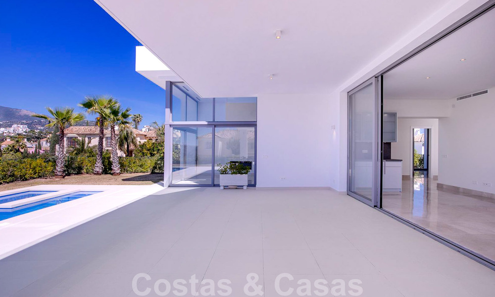 Ready to move in, new modern luxury villa for sale in Marbella - Benahavis in a gated and secure residential area 35659