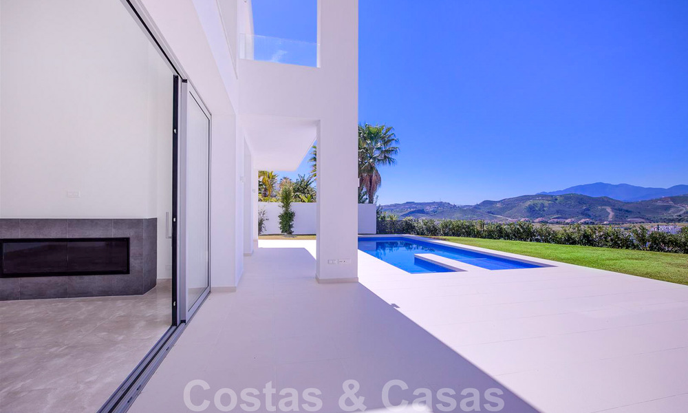 Ready to move in, new modern luxury villa for sale in Marbella - Benahavis in a secure urbanization 35702