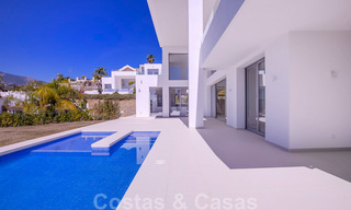 Ready to move in, new modern luxury villa for sale in Marbella - Benahavis in a secure urbanization 35703 