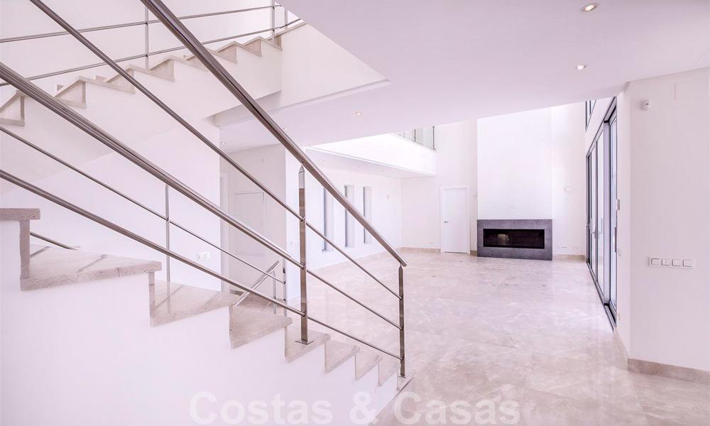 Ready to move in, new modern luxury villa for sale in Marbella - Benahavis in a secure urbanization 35707