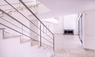 Ready to move in, new modern luxury villa for sale in Marbella - Benahavis in a secure urbanization 35707 