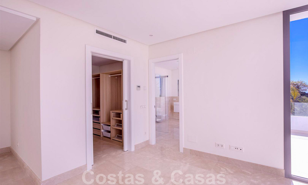 Ready to move in, new modern luxury villa for sale in Marbella - Benahavis in a secure urbanization 35709