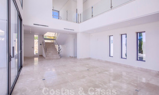 Ready to move in, new modern luxury villa for sale in Marbella - Benahavis in a secure urbanization 35714 