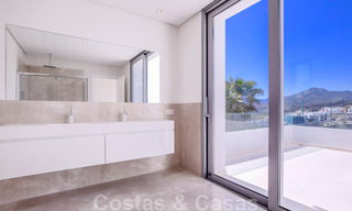 Ready to move in, new modern luxury villa for sale in Marbella - Benahavis in a secure urbanization 35715 