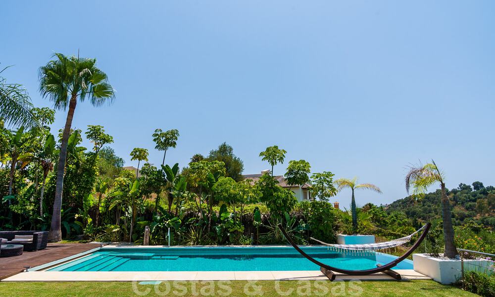 Move in ready - luxury villa for sale, frontline golf in Benahavis - Marbella 35806