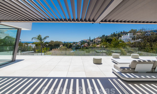 Ready to move into, super luxurious new modern villa for sale with stunning views in a golf urbanisation in Marbella - Benahavis 35849 