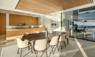 Sensational modern luxury villa for sale with sea views in the gated El Madroñal in the Marbella area - Benahavis 779436 