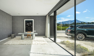 Sensational modern luxury villa for sale with sea views in the gated El Madroñal in the Marbella area - Benahavis 779458 