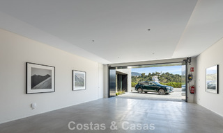 Sensational modern luxury villa for sale with sea views in the gated El Madroñal in the Marbella area - Benahavis 779460 
