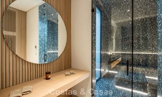 Sensational modern luxury villa for sale with sea views in the gated El Madroñal in the Marbella area - Benahavis 779465 
