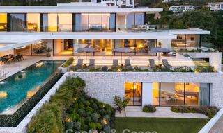 Sensational modern luxury villa for sale with sea views in the gated El Madroñal in the Marbella area - Benahavis 779474 