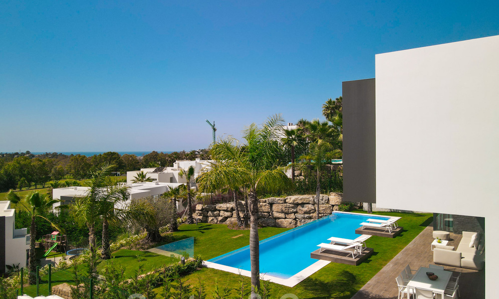 Ready to move in, brand new modern designer villa with stunning views for sale in Marbella - Benahavis 36059