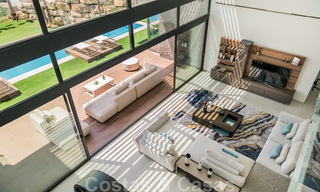 Ready to move in, brand new modern designer villa with stunning views for sale in Marbella - Benahavis 36062 