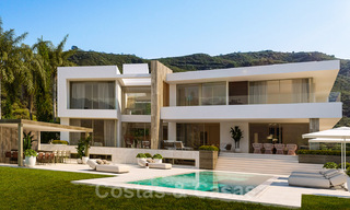 New build luxury villa for sale with sea views in the exclusive La Zagaleta Golf Resort, Benahavis - Marbella. Ready to move in. 36082 