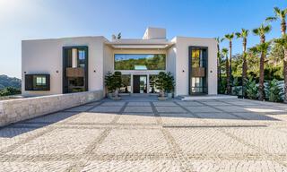 New build luxury villa for sale with sea views in the exclusive La Zagaleta Golf Resort, Benahavis - Marbella. Ready to move in. 40113 