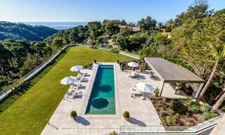 New build luxury villa for sale with sea views in the exclusive La Zagaleta Golf Resort, Benahavis - Marbella. Ready to move in. 40114 