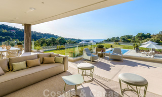 New build luxury villa for sale with sea views in the exclusive La Zagaleta Golf Resort, Benahavis - Marbella. Ready to move in. 40115 
