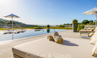 New build luxury villa for sale with sea views in the exclusive La Zagaleta Golf Resort, Benahavis - Marbella. Ready to move in. 40118 