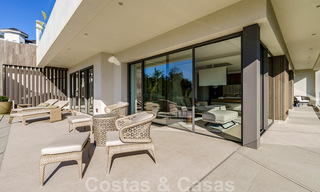 New build luxury villa for sale with sea views in the exclusive La Zagaleta Golf Resort, Benahavis - Marbella. Ready to move in. 40121 