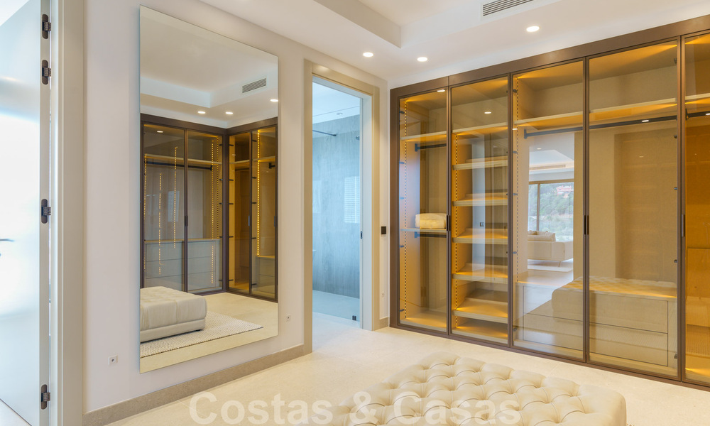 New build luxury villa for sale with sea views in the exclusive La Zagaleta Golf Resort, Benahavis - Marbella. Ready to move in. 40138