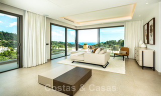 New build luxury villa for sale with sea views in the exclusive La Zagaleta Golf Resort, Benahavis - Marbella. Ready to move in. 40144 