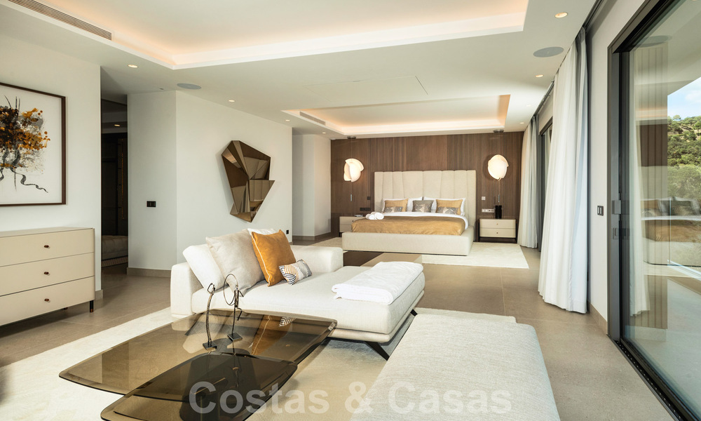 New build luxury villa for sale with sea views in the exclusive La Zagaleta Golf Resort, Benahavis - Marbella. Ready to move in. 40146