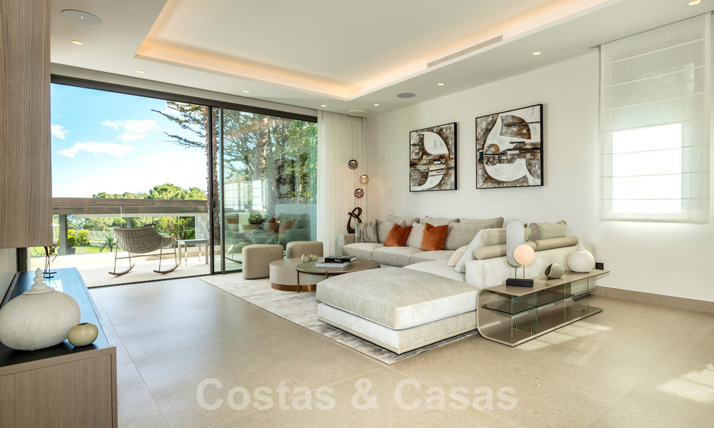 New build luxury villa for sale with sea views in the exclusive La Zagaleta Golf Resort, Benahavis - Marbella. Ready to move in. 40153