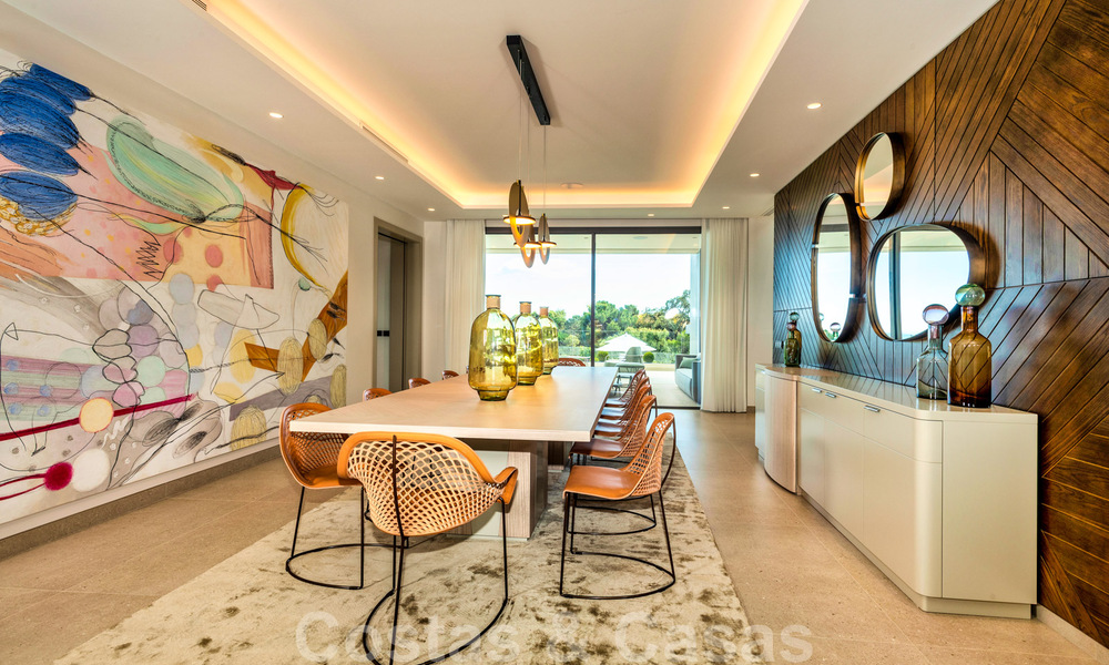 New build luxury villa for sale with sea views in the exclusive La Zagaleta Golf Resort, Benahavis - Marbella. Ready to move in. 40156