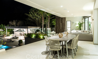New build luxury villa for sale with sea views in the exclusive La Zagaleta Golf Resort, Benahavis - Marbella. Ready to move in. 40180 