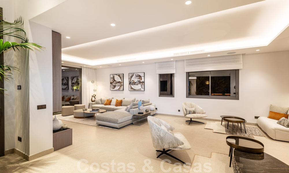 New build luxury villa for sale with sea views in the exclusive La Zagaleta Golf Resort, Benahavis - Marbella. Ready to move in. 40182