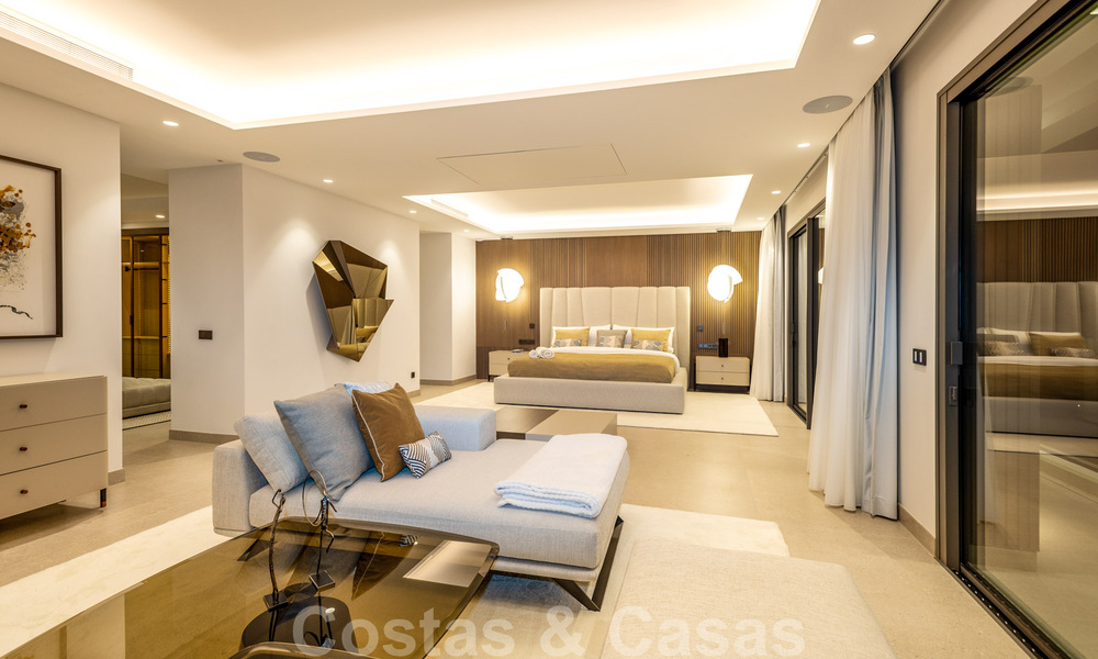 New build luxury villa for sale with sea views in the exclusive La Zagaleta Golf Resort, Benahavis - Marbella. Ready to move in. 40184