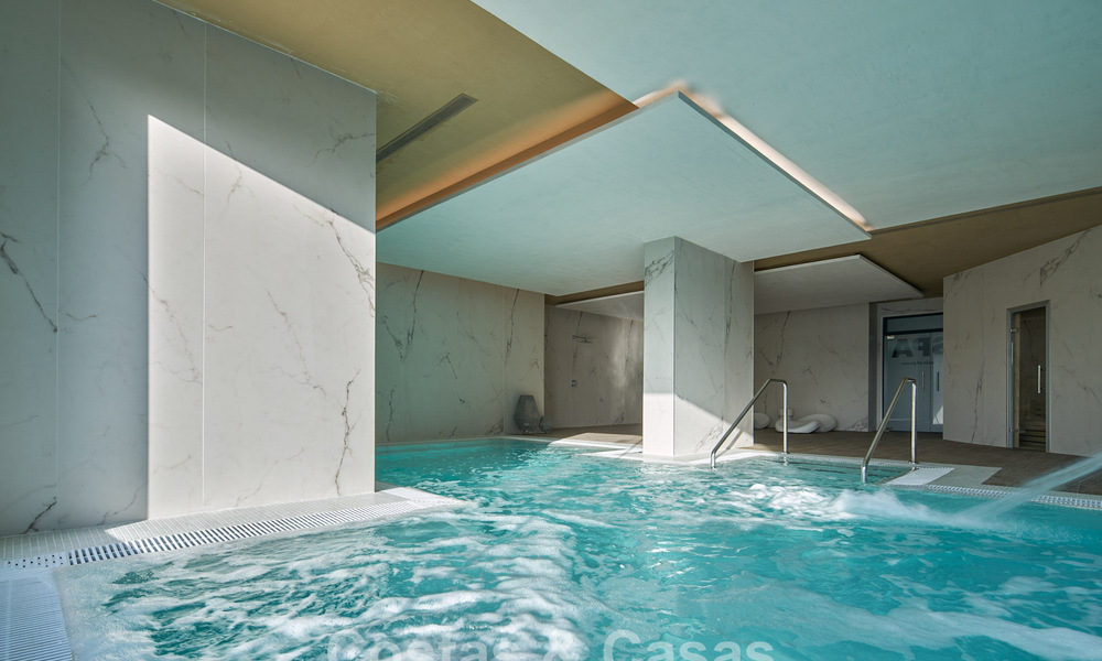 Modern new build apartments with sea views for sale in Marbella - Estepona. Ready to move in. Last units! 777404