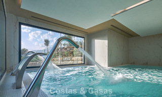 Modern new build apartments with sea views for sale in Marbella - Estepona. Ready to move in. Last units! 777405 