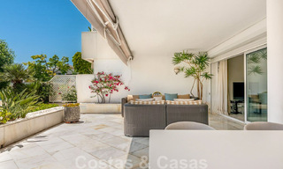 Renovated 3-bedroom luxury apartment for sale, frontline golf Las Brisas in Nueva Andalucia, Marbella 36098 