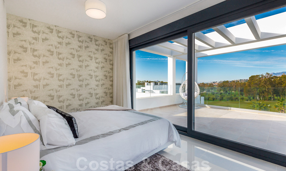 Modern luxury penthouse for sale in a frontline golf designer complex in Benahavis - Marbella 36120