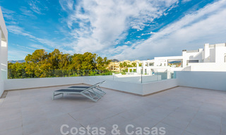 Modern luxury penthouse for sale in a frontline golf designer complex in Benahavis - Marbella 36124 