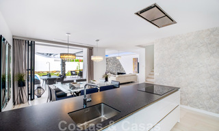 Ready to move in, contemporary villa for sale just steps from the beach and beach clubs and within walking distance of the promenade and center of San Pedro, Marbella 36341 