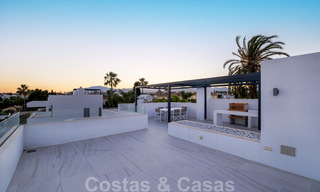 Ready to move in, contemporary villa for sale just steps from the beach and beach clubs and within walking distance of the promenade and center of San Pedro, Marbella 36364 