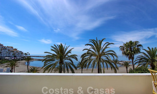 Apartment for sale with open sea views in the iconic frontline beach complex Gray D'Albion in Puerto Banus, Marbella 36239 