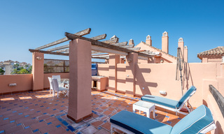 5 bedroom penthouse for sale on the beach side of the New Golden Mile, between Marbella and Estepona 36272 
