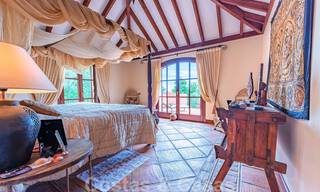 Stylish rustic luxury villa for sale with stunning sea views in the exclusive La Zagaleta Golf Resort, Benahavis - Marbella 36282 