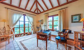 Stylish rustic luxury villa for sale with stunning sea views in the exclusive La Zagaleta Golf Resort, Benahavis - Marbella 36283 