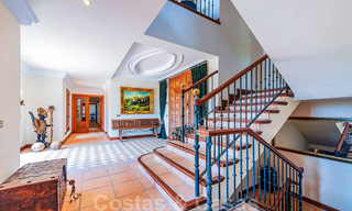 Stylish rustic luxury villa for sale with stunning sea views in the exclusive La Zagaleta Golf Resort, Benahavis - Marbella 36290 