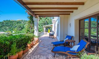 Stylish rustic luxury villa for sale with stunning sea views in the exclusive La Zagaleta Golf Resort, Benahavis - Marbella 36301 