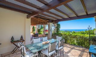 Stylish rustic luxury villa for sale with stunning sea views in the exclusive La Zagaleta Golf Resort, Benahavis - Marbella 36303 