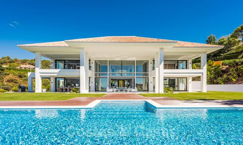 Contemporary luxury villa for sale with sea views in the exclusive La Zagaleta Golf Resort, Benahavis - Marbella 36309