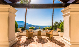 Mediterranean luxury villa with sea views for sale in the exclusive La Zagaleta Golf Resort in Benahavis - Marbella 36315 